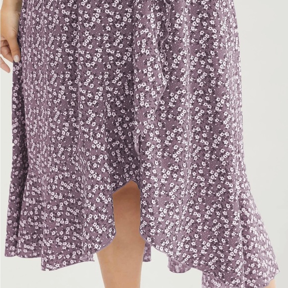 NWT Bloomchic Floral Cold shoulder asymmetrical size 3X 22/24🌸BC BAG 03 - Picture 7 of 11